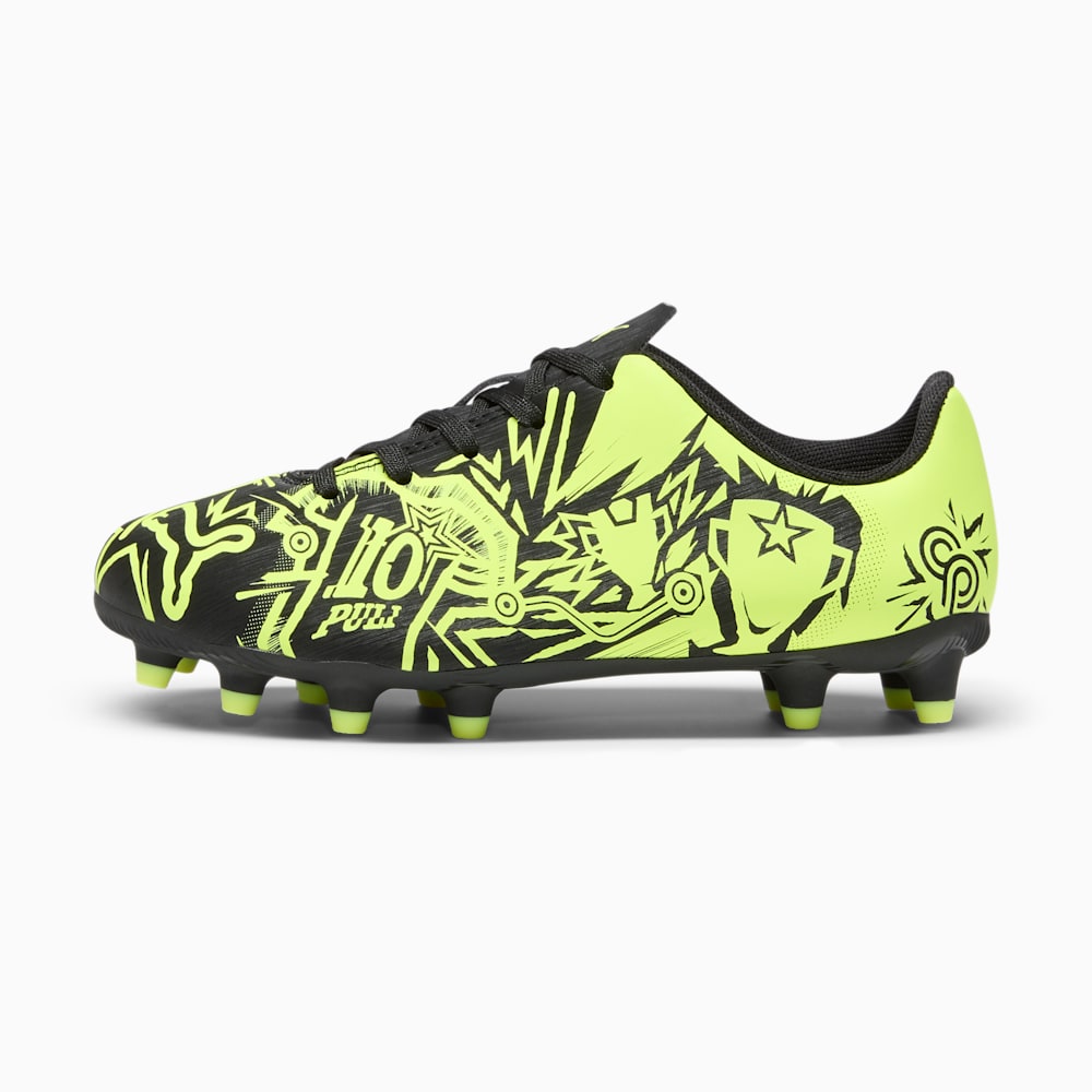 PUMA x CHRISTIAN PULISIC TACTO II Kids' Firm/Artificial Ground Soccer Cleats - Image 4