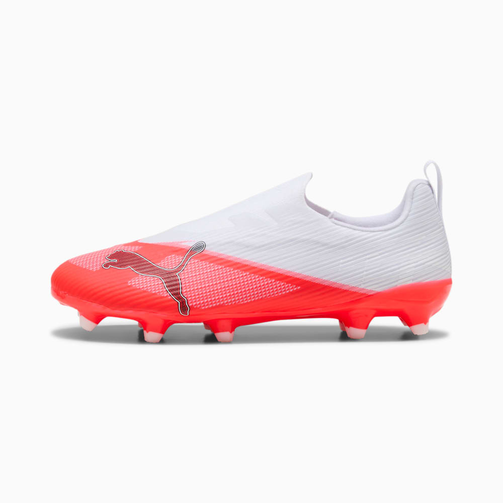 ULTRA 7 MATCH Kids' Firm/Artificial Ground Laceless Soccer Cleats