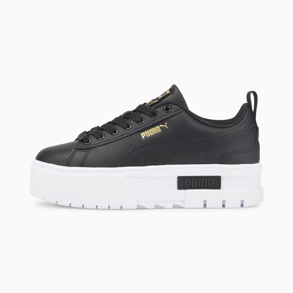 Mayze Leather Big Kids Sneakers - Image 2