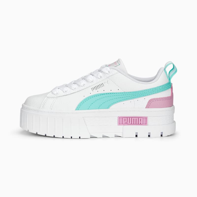 Mayze Leather Big Kids Sneakers - Image 3