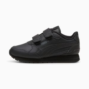 ST Runner v4 Leather Little Kids' Easy On Sneakers