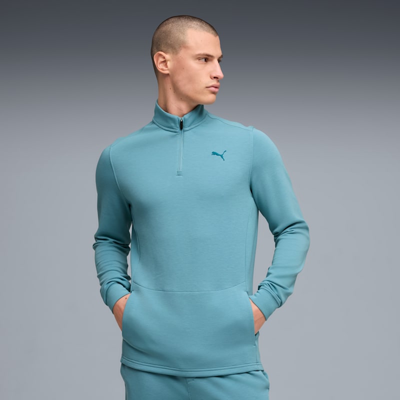 Cloudspun Ultra Soft Men's Quarter-Zip Training Top - Image 2