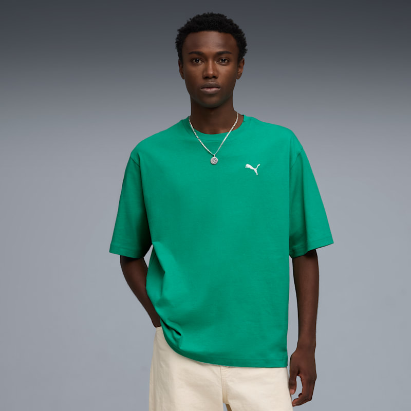 PUMA Wardrobe Essentials Men's Boxy Tee - Image 5