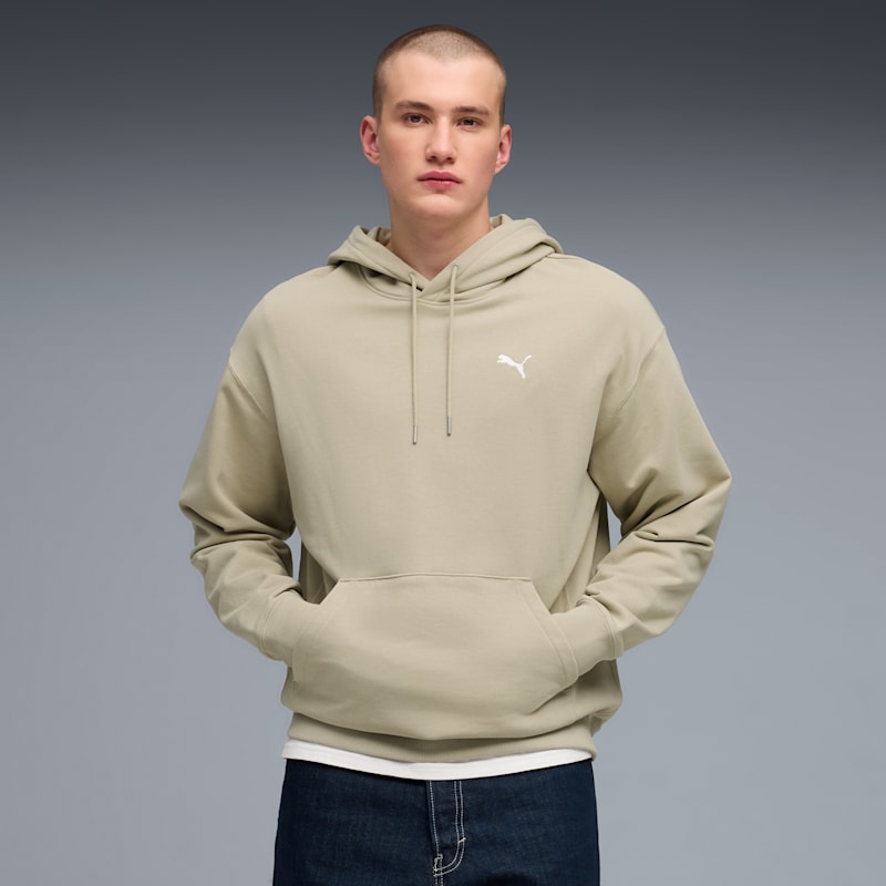 WARDROBE ESSENTIALS Men's Relaxed Hoodie - Image 3