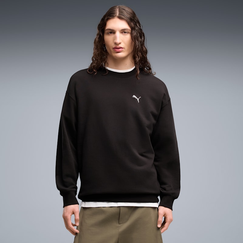 PUMA Wardrobe Essentials Men's Relaxed Crew