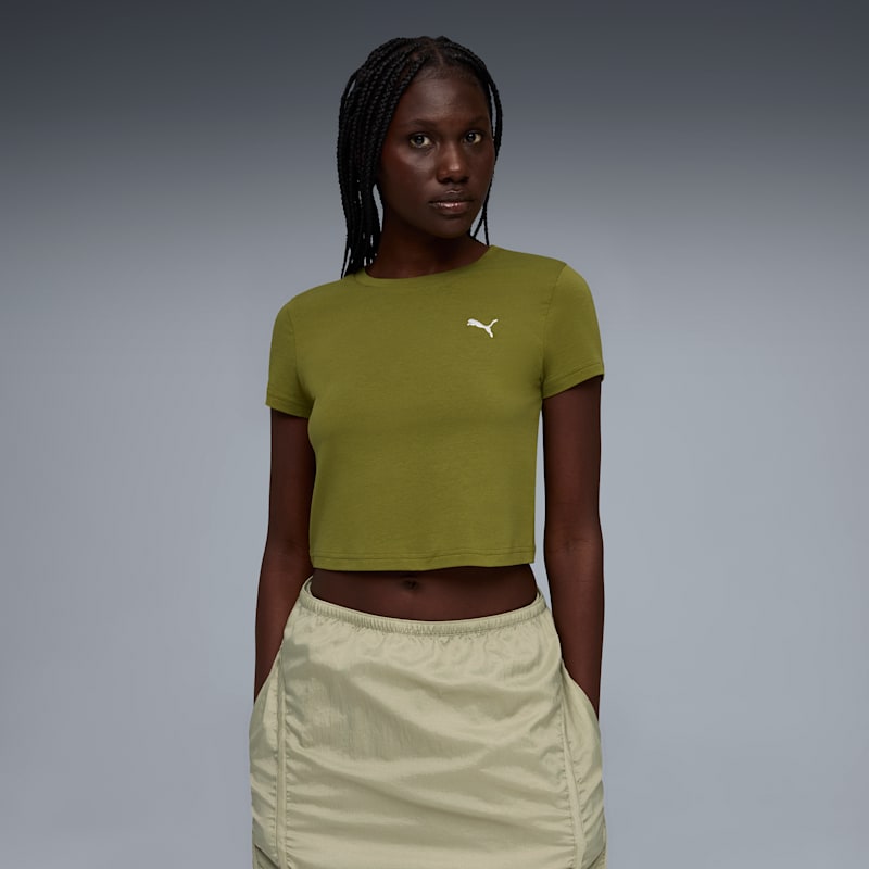 PUMA Wardrobe Essentials Women's Baby Tee - Image 3
