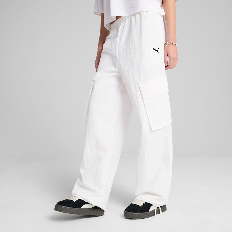 PUMA Wardrobe Essentials Women's Relaxed Cargo Pants - Image 2