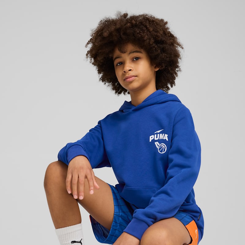 Posterize Basketball Big Kids' Hoodie - Image 2