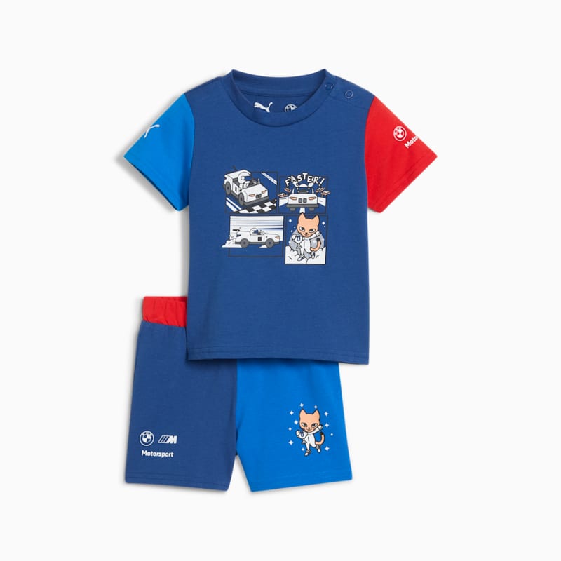BMW M Motorsport Matching Sets Toddlers' 2-Piece Tee & Shorts Set - Image 2