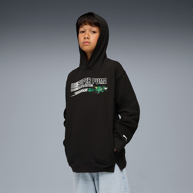 Super PUMA Big Kids' Relaxed Hoodie