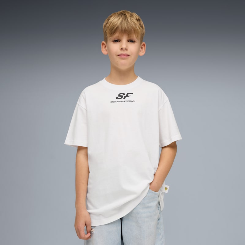 Scuderia Ferrari Big Kids' Car Graphic Tee - Image 3