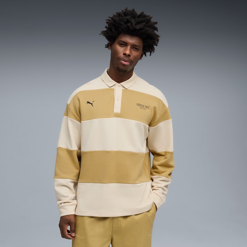 Porsche Legacy Men's Long Sleeve Polo Shirt