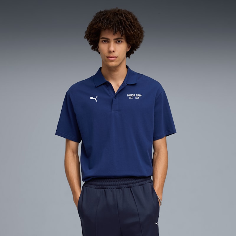 Porsche Legacy Men's Relaxed Polo - Image 2