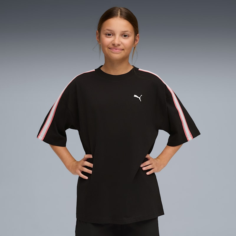 Luminous Cloud Big Kids' Oversized Graphic Tee