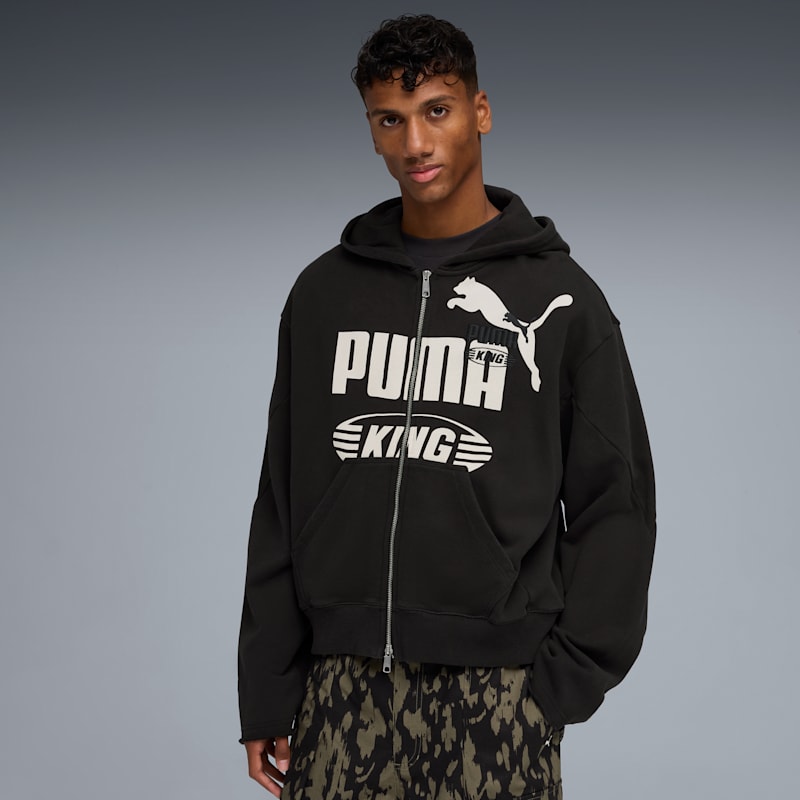 King Men's Zip-Up Hoodie