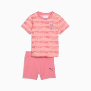 PUMA x GABBY'S DOLLHOUSE Toddlers' T-Shirt and Shorts Matching Set