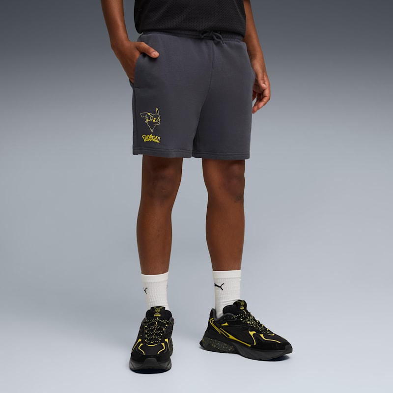 PUMA x POKÉMON Big Kids' Relaxed Shorts