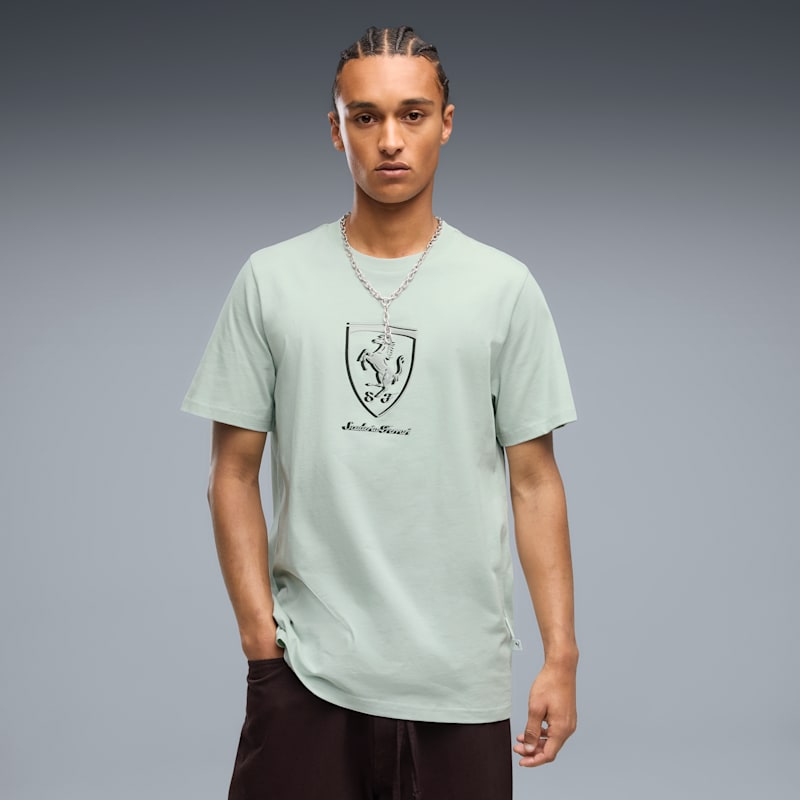 Scuderia Ferrari Men's Graphic Tee - Image 4