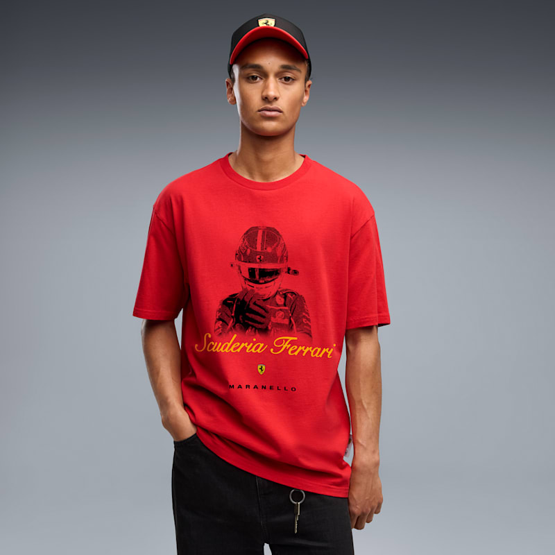 Scuderia Ferrari Men's Graphic Tee - Image 2