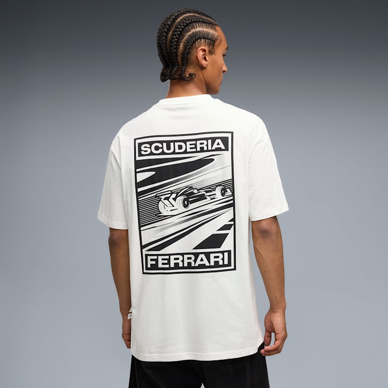 Scuderia Ferrari Men's Graphic Tee - Image 2