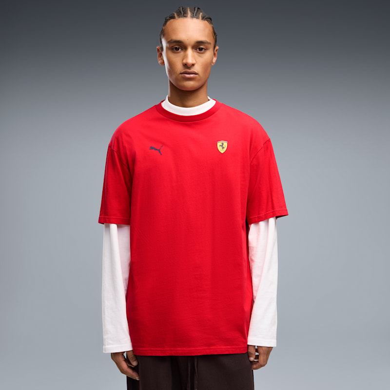 Scuderia Ferrari Men's Graphic Tee - Image 2