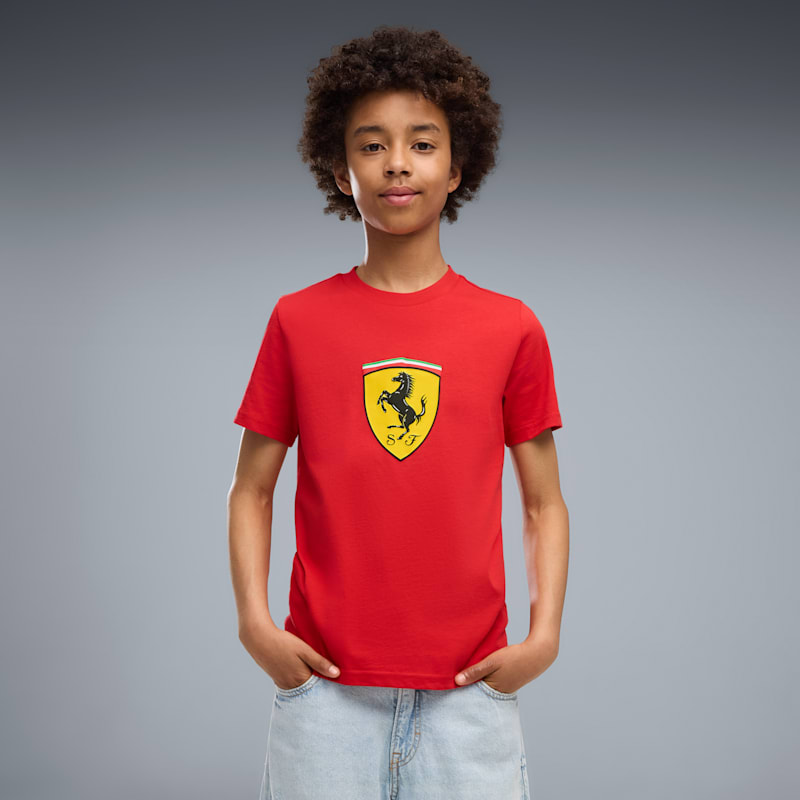 Scuderia Ferrari Big Kids' Tee - Image 2