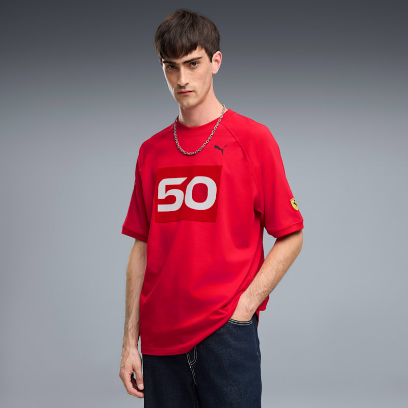Scuderia Ferrari HYPERCAR 499 Men's Tee - Image 2