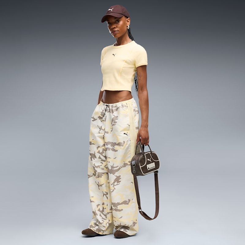 Street Glam Women's Relaxed Camo Pants