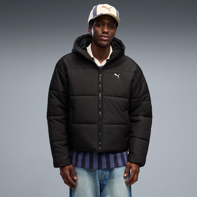 PUMA Essentials Men's Relaxed Hooded Padded Jacket