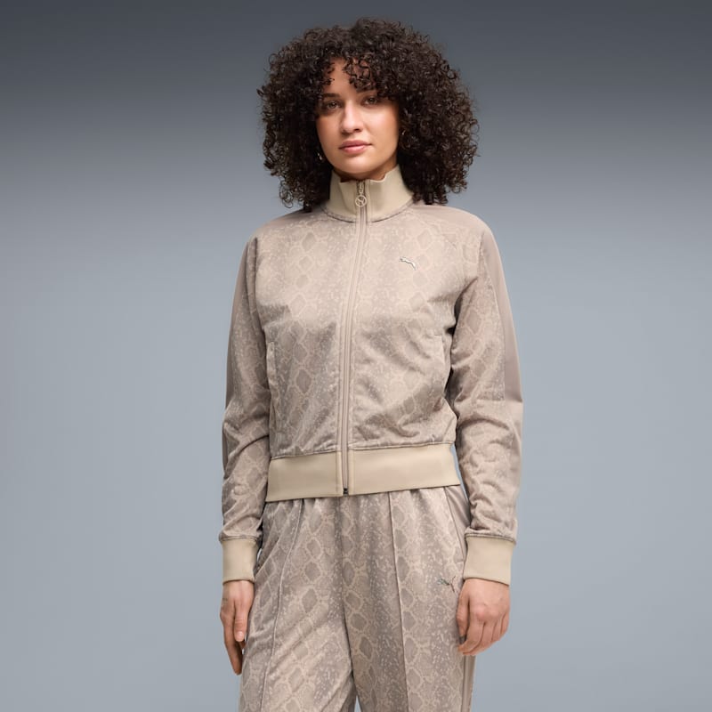 Snake Pack Women's Printed Short T7 Track Jacket - Image 2