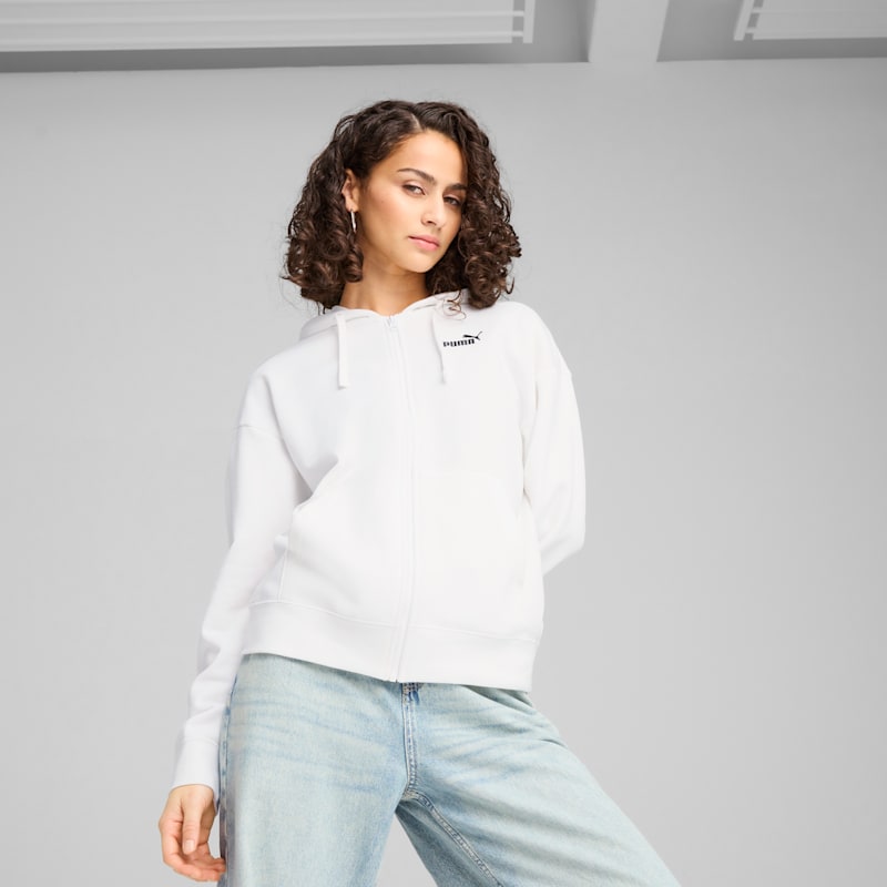 PUMA Essentials Women's Fleece Zip-Up Hoodie - Image 2