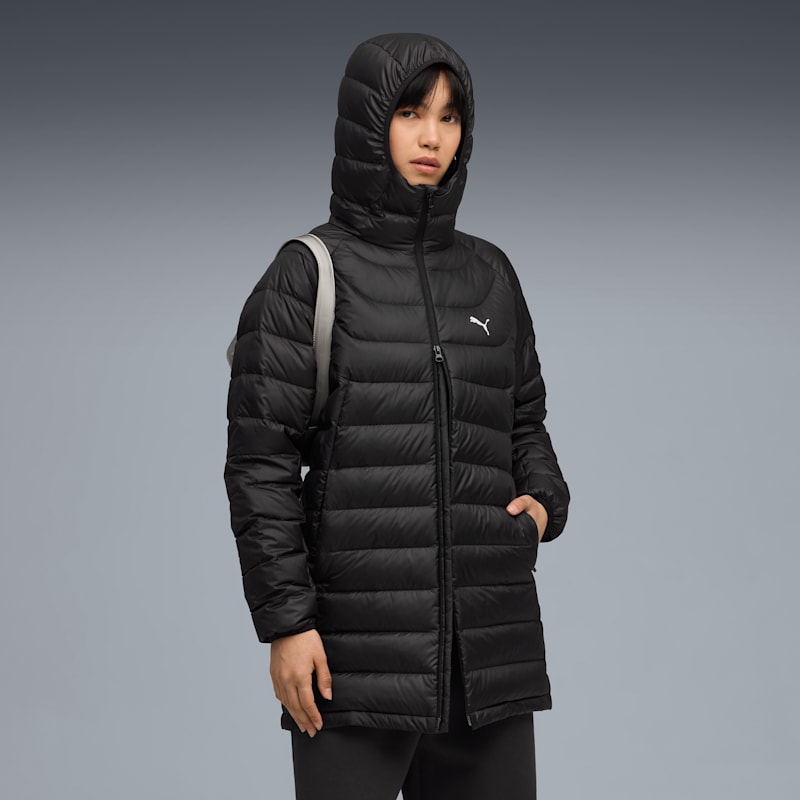 Packlite Women's Long Hooded Down Coat