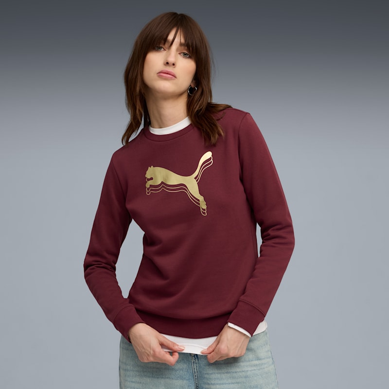 PUMA Essentials Metallic Women's Crew Neck Sweatshirt - Image 2