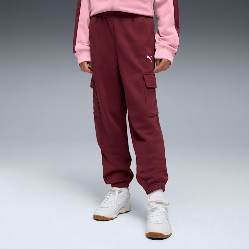 PUMA Essentials Big Kids' Relaxed Cargo Pants - Image 2