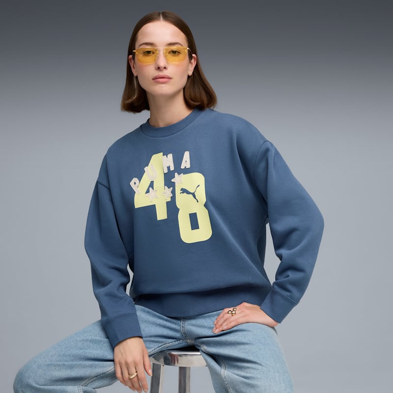 PUMA Essentials Double Up Women's Crew Neck Sweatshirt - Image 2