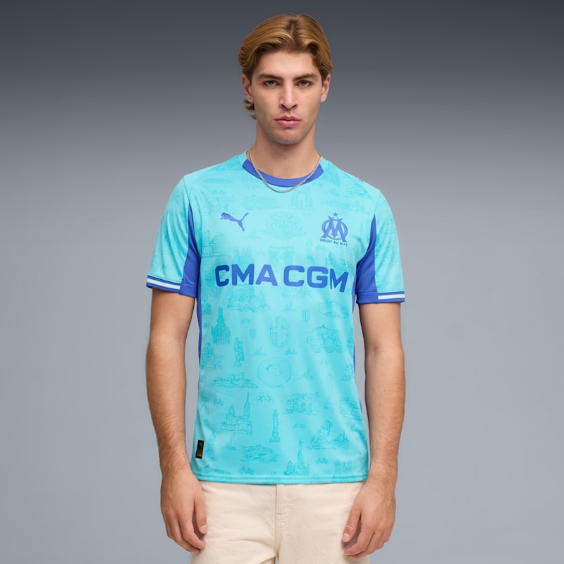 Olympique de Marseille Special Edition Men's Soccer Jersey