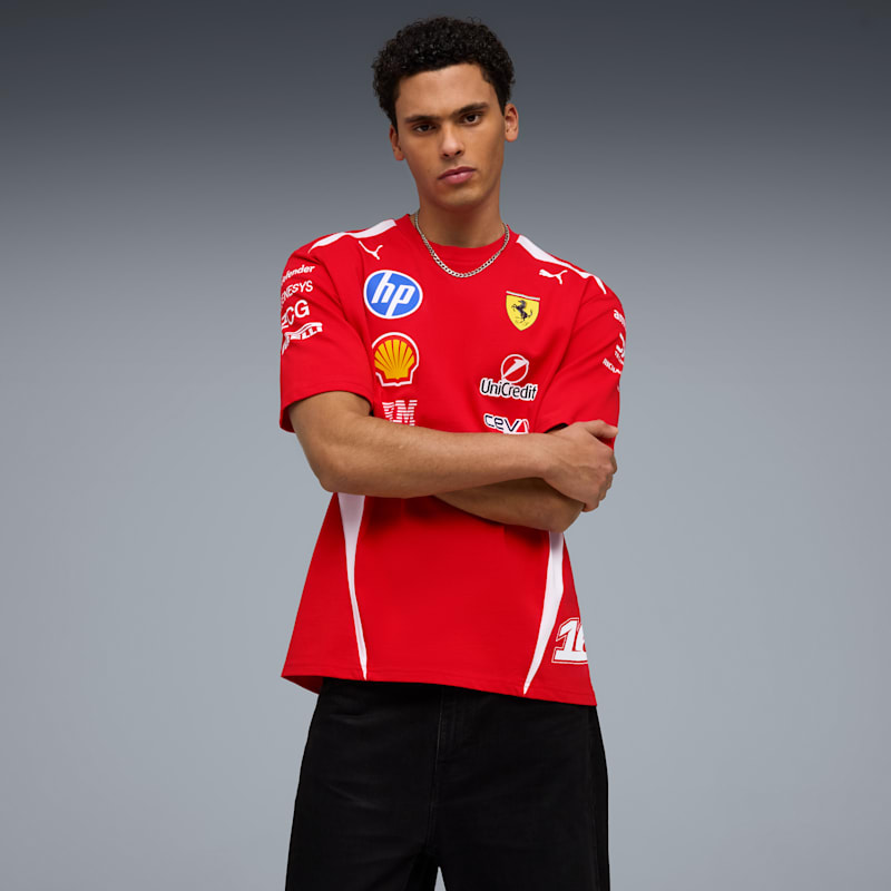 Scuderia Ferrari Men's Replica Tee - Image 2