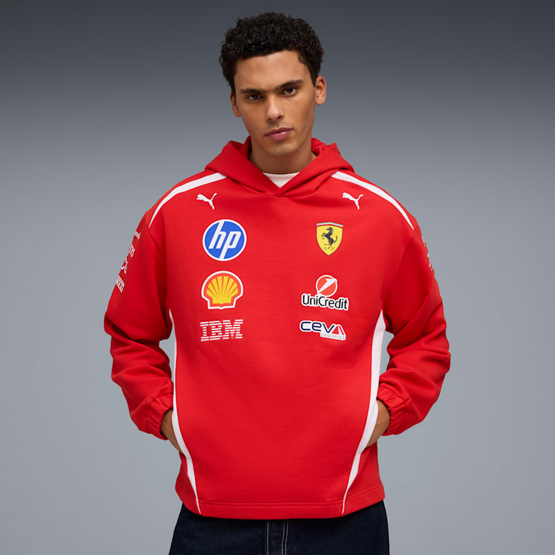 Scuderia Ferrari Men's Replica Driver's Hoodie