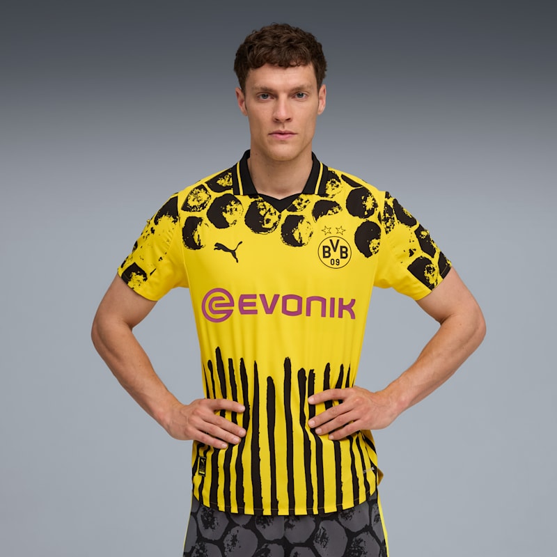 PUMA x KIDSUPER Borussia Dortmund Authentic Men's Soccer Jersey