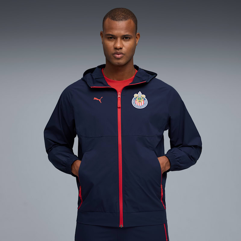 C.D. Guadalajara PUMATECH Men's Woven Soccer Jacket