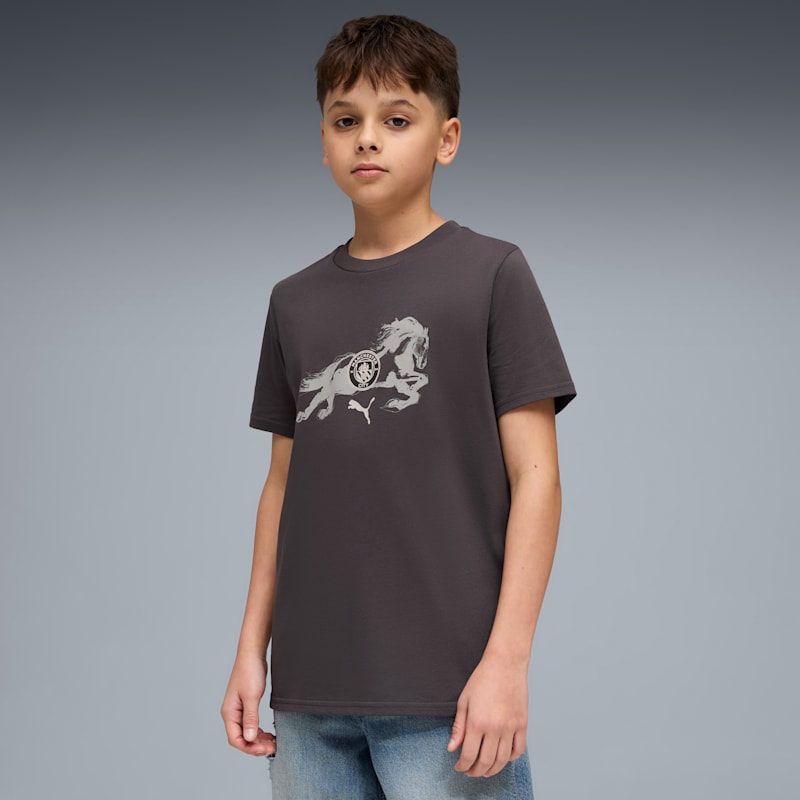Manchester City x Year of the Horse Big Kids' Soccer Tee
