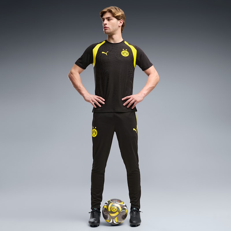 Borussia Dortmund Men's Slim Soccer Training Pants
