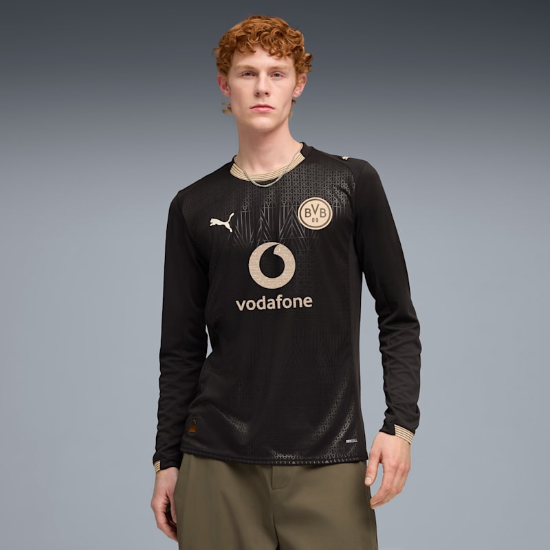 Borussia Dortmund Special Edition Men's Long Sleeve Soccer Jersey