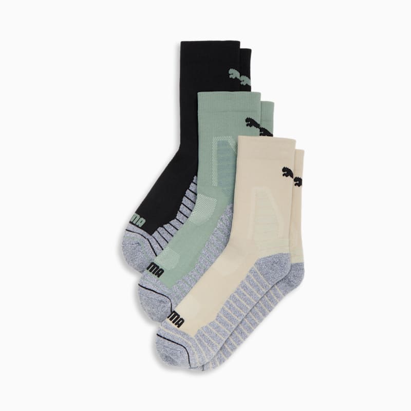 Men's Half-Terry Crew Socks (3 Pairs) - Image 3