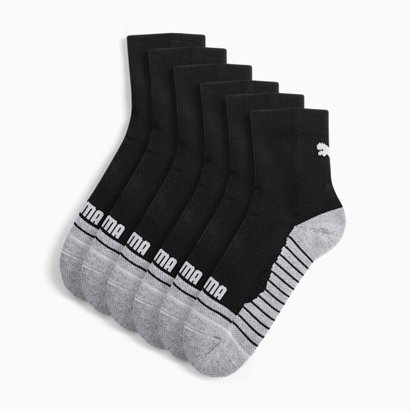 PUMA Big Kids' Half-Terry Low Crew Socks (3 Pairs) - Image 2
