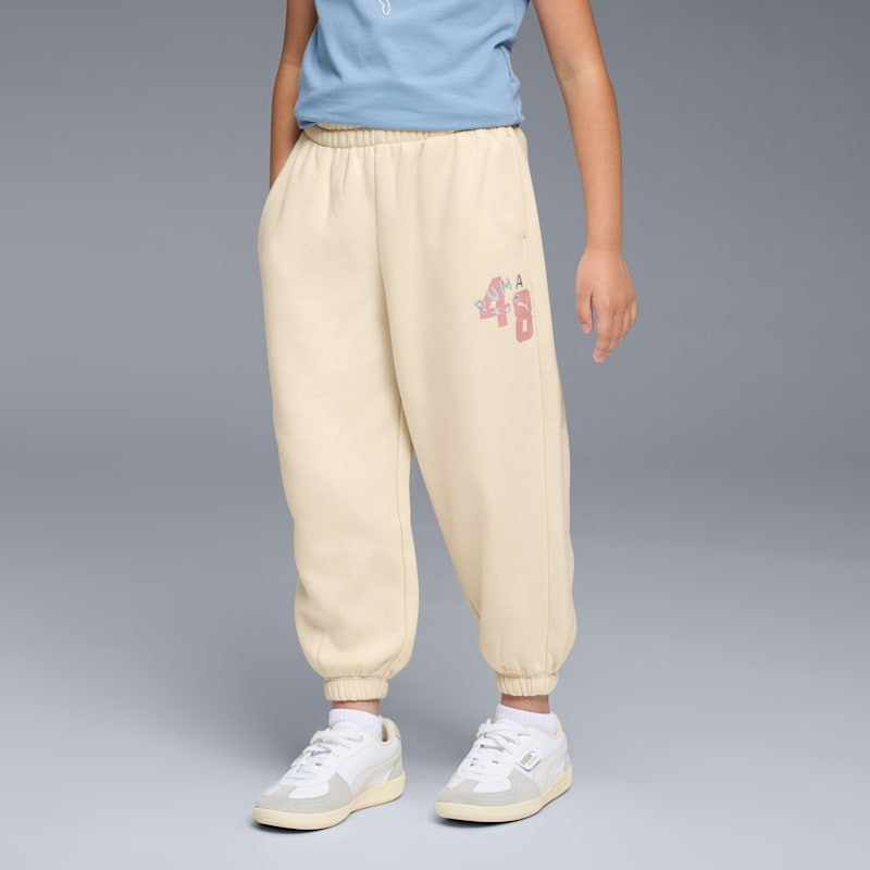 Class Pack Big Kids' High Waist Fleece Joggers - Image 2
