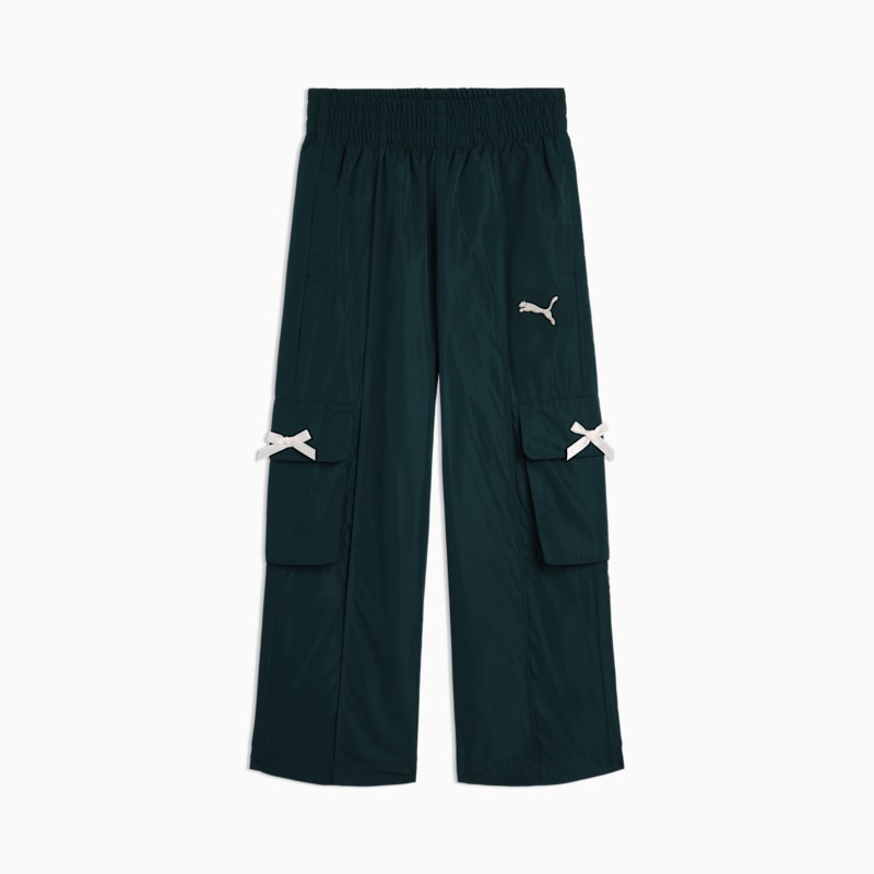 Bow Society Little Kids' Wide Leg Cargo Pants - Image 2