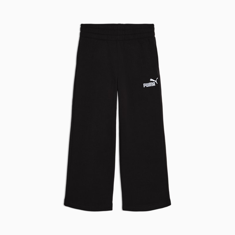 PUMA Basic Essentials Little Kids' Wide Leg Fleece Pants
