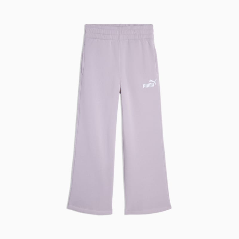 PUMA Basic Essentials Little Kids' Wide Leg Fleece Pants - Image 2