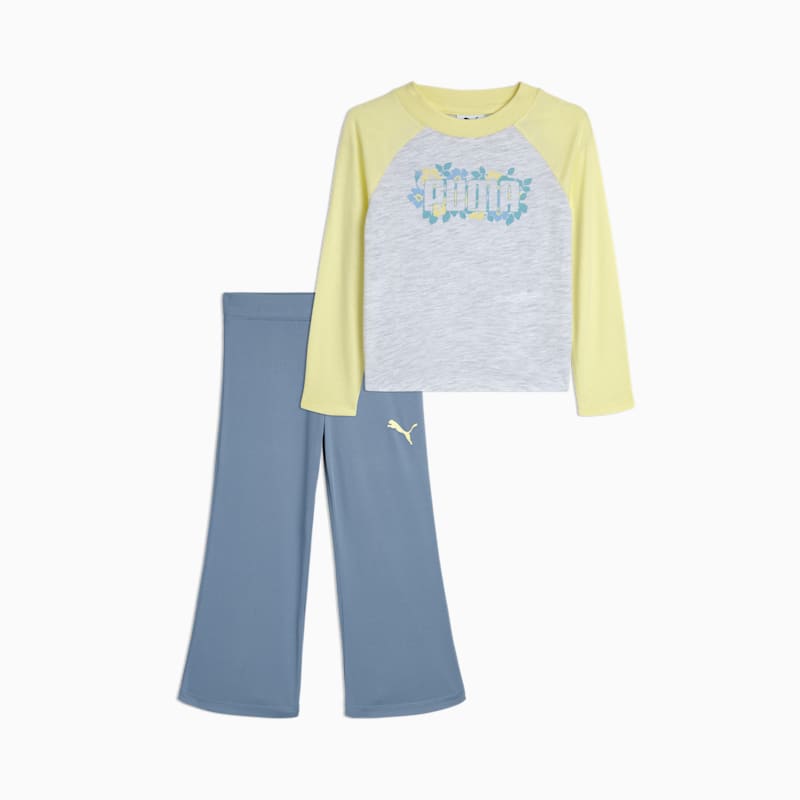 Matching Sets Toddlers' Long Sleeve Tee and Flare Leggings - Image 2